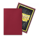 Dragon Shield Sleeves: Japanese Matte Blood Red