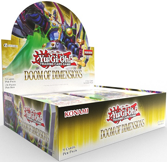 Yu-Gi-Oh! Doom Of Dimensions Booster Box