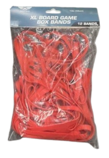 Board Game Box Bands XL 12 Pack