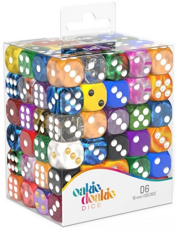 Odd 120d6 16mm Mixed Dice Set
