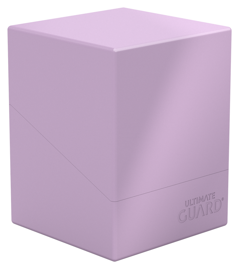 Ultimate Guard Deck Box Boulder 100+ Pastel Solid Lavender Purple