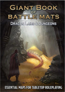 RPG Giant Book of Battle Mats Dragon Lairs And Dungeons