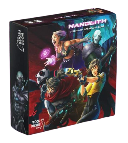 BG Nanolith: Cyberpunk RPG Board Game