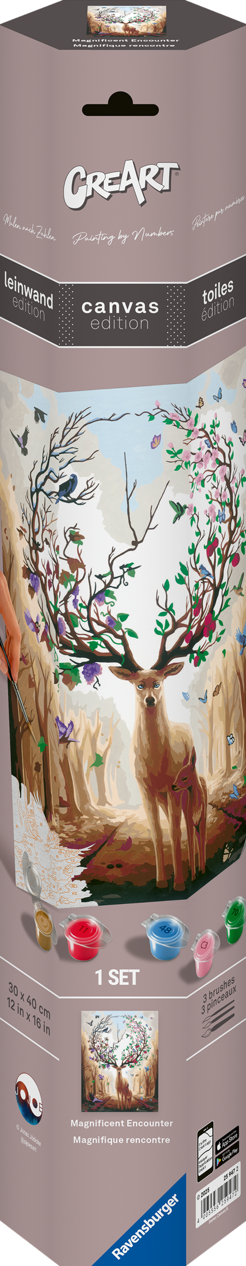 CreART Canvas Art - Magnificent Encounter