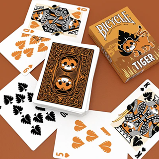 Playing Cards Bicycle Tiger