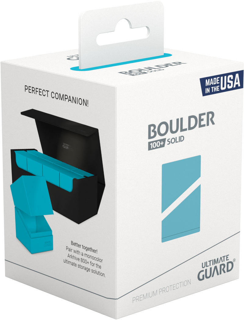 Ugd Deck Box Boulder 100+ Solid Turquoise