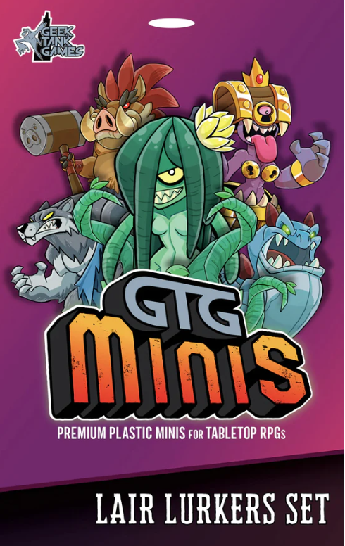 Geek Tank Games Minis: Lair Lurkers 1 Set