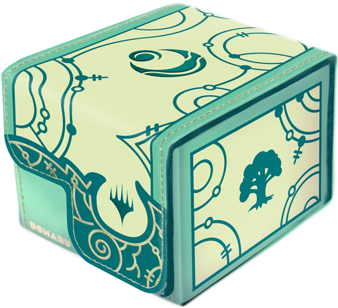 Gatherer's Tavern Deck Box: MTG Lorwyn Eclipsed Domaru Box Bloomseeker Green