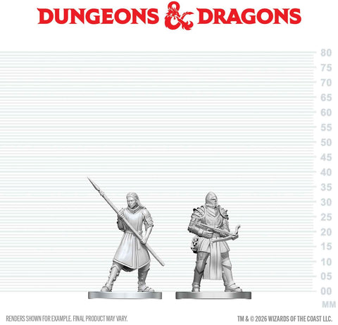 Wizkids Minis D&D 90894 Town Guards