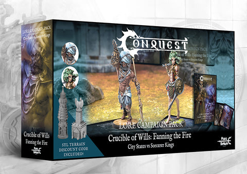 Conquest Lore Campaign Pack Crucible of Wills: Fanning the Flames