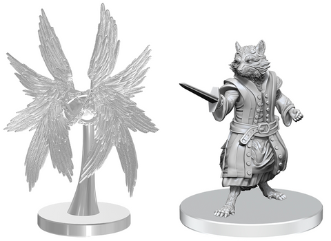 Wizkids Minis Pathfinder 90838 Procyal (Raccoon Agathion) & Zoaem (Ring Archon)