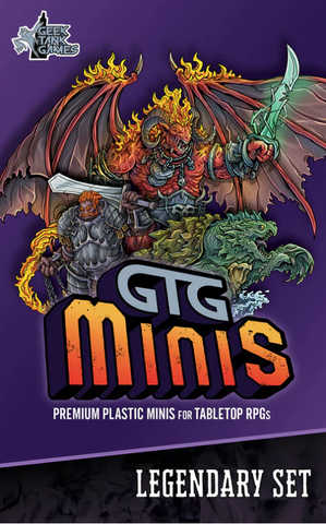 Geek Tank Games Minis: Legendary Set