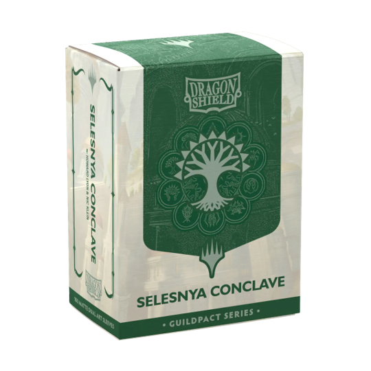 Dragon Shield Sleeves: Dual Matte MTG Guidpact - Selsesnya Conclave