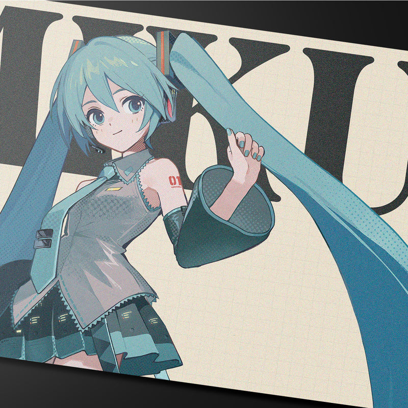 UP Playmat Hatsune Miku Retro Soundscapes