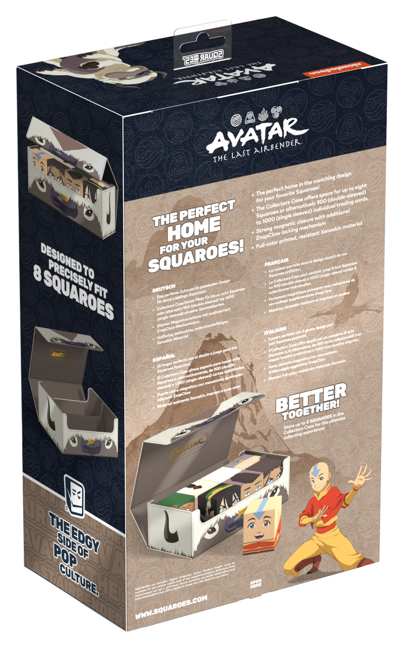 Squaroes Collector's Case: Avatar The Last Airbender Collector's Case