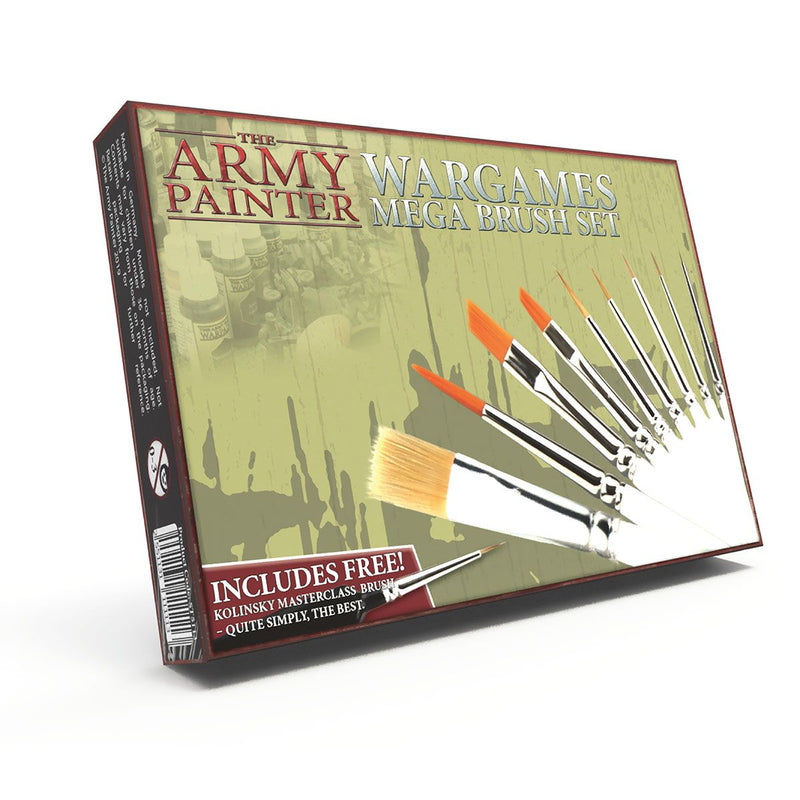 Army Painter Wargames Mega Brush Set ST5113