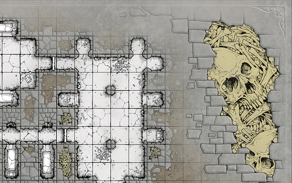 RPG Beadle & Grimm's D&D 5.5e Dungeon Master's Guide Premium Map Collection