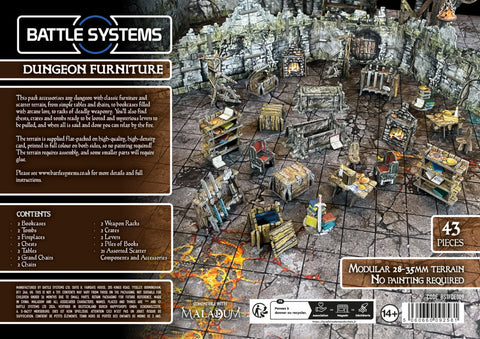 Battle Systems Dungeon Furniture