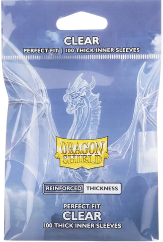 Dragon Shield Sleeves: Perfect Fit Thick Inner Clear 100CT