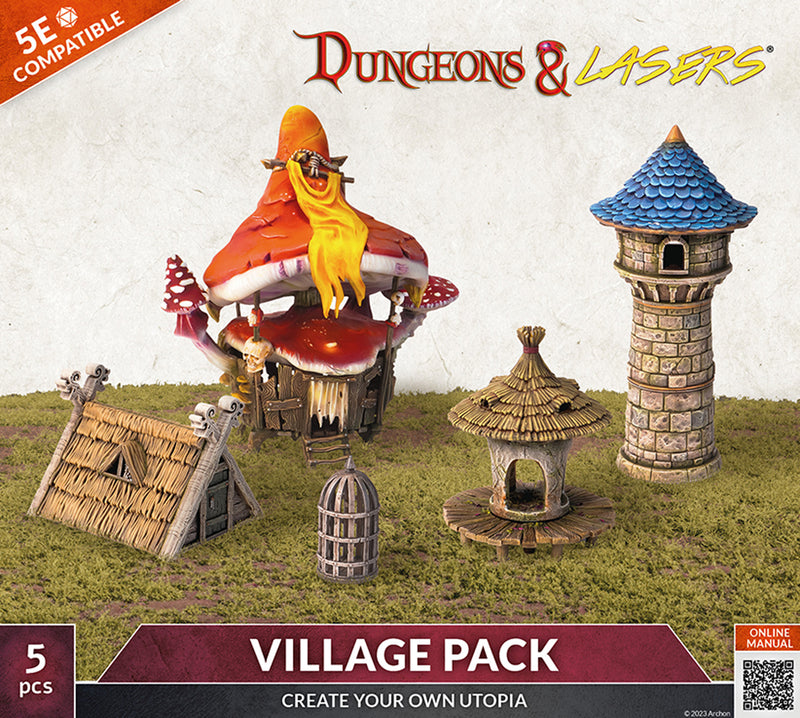 Dungeons & Lasers Village Pack