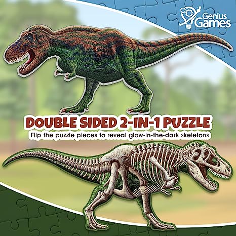 Puzzle Kids Dinosaur 100 Piece T-Rex Floor Puzzle