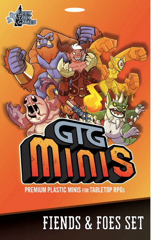 Geek Tank Games Minis: Fiends and Foes Set