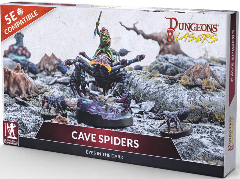 Dungeons & Lasers Cave Spiders