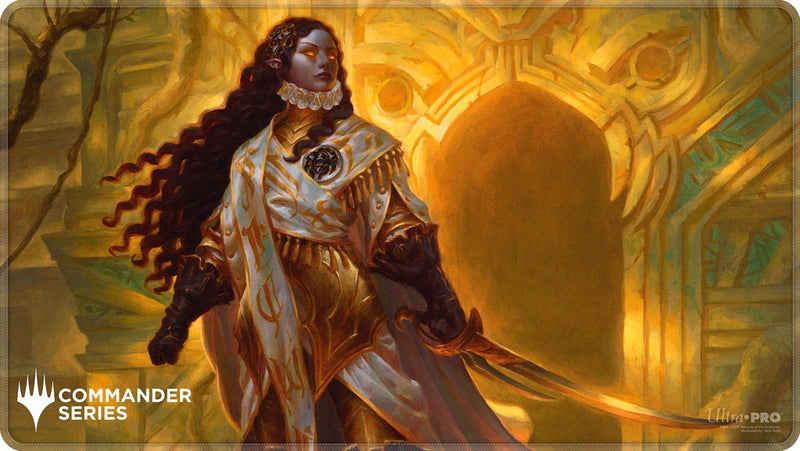 UP Stitched Playmat MTG - Commander Series - Elenda The Dusk Rose