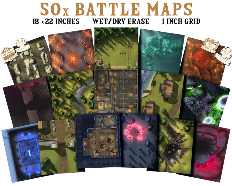 RPG Moonlight Maps Atlas - Twilight 01