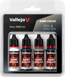 Vallejo Paint Set Game Color Silver Non Metalic Metal