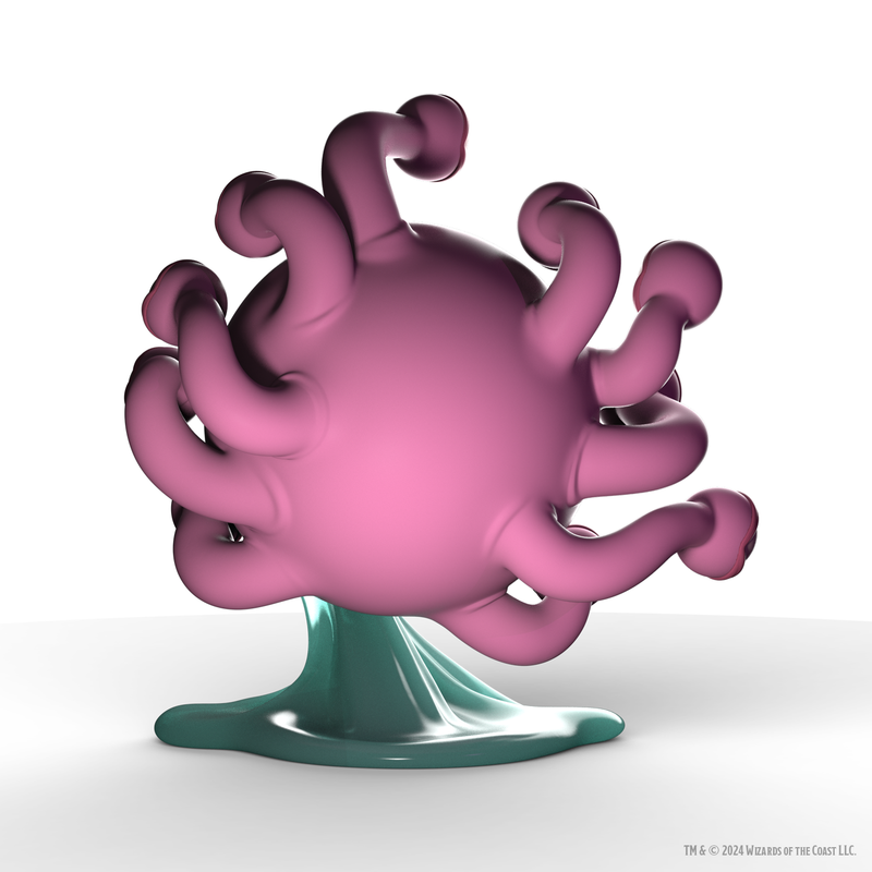 Kidrobot Resin D&D Beholder 7" Glow In The Dark