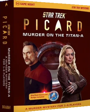 Murder Mystery - Star Trek Mysteries - Star Trek Picard: Murder On The Titan-A