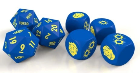 RPG Fallout Dice Set