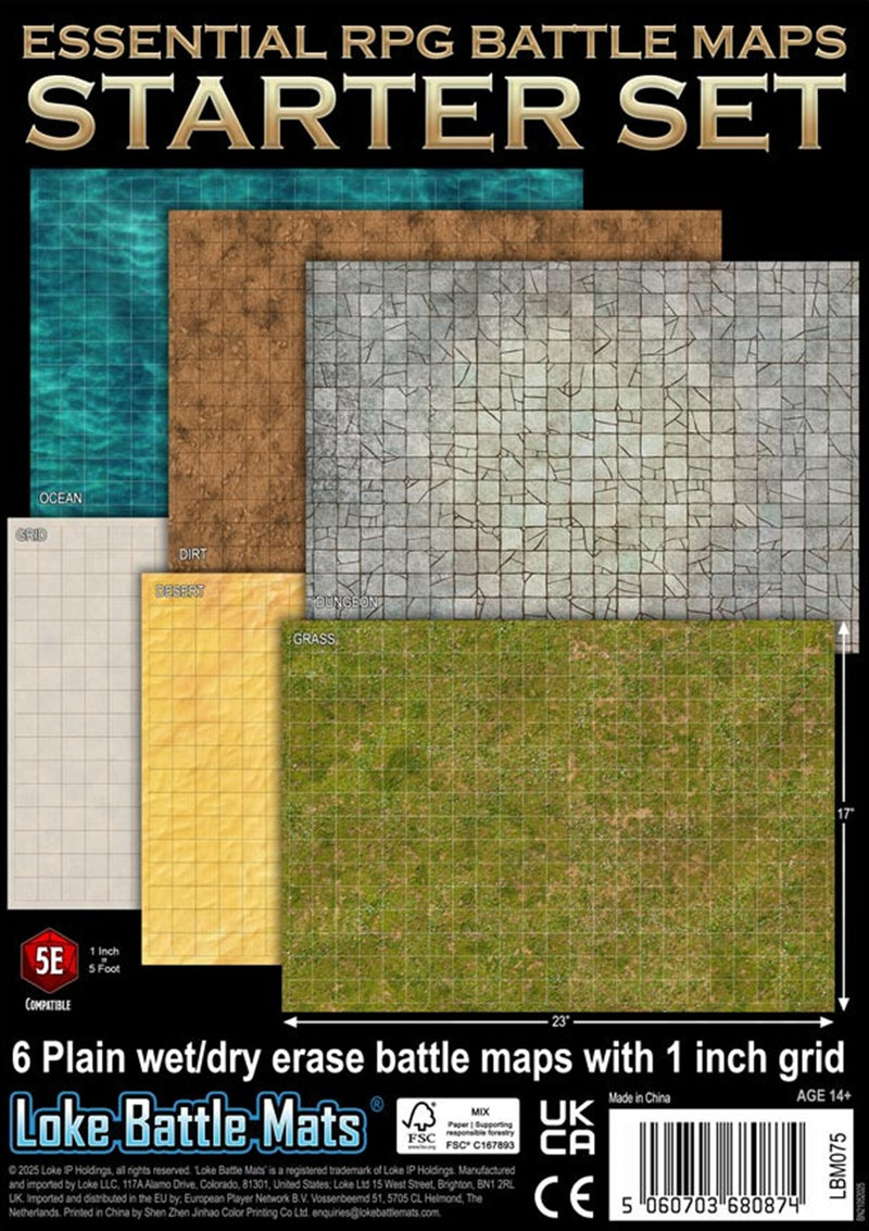 RPG Loke  Battle Map Board - Essential RPG Battle Maps
