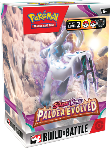 Pokémon SV2 Scarlet & Violet 2 Paldea Evolved Build & Battle Box