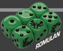 BG Star Trek Away Missions Romulan Faction Dice