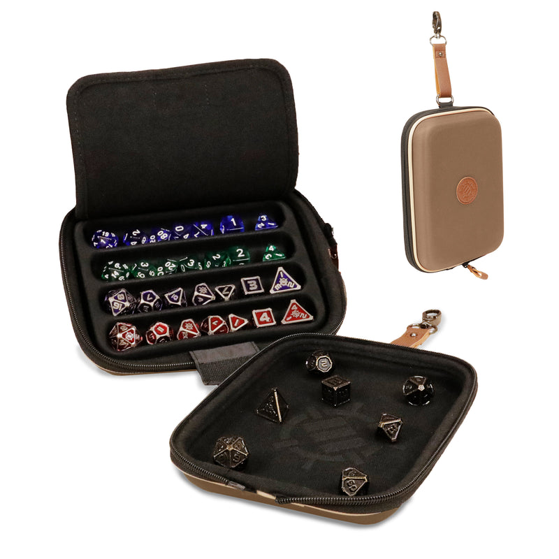 AP Enhance Designer Edition Dice Case and Tray: Tan