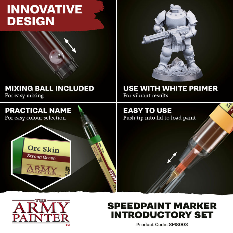 Army Painter Speedpaint Marker Introductory Set