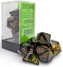Chessex Poly Brush Deep Forest/Gold