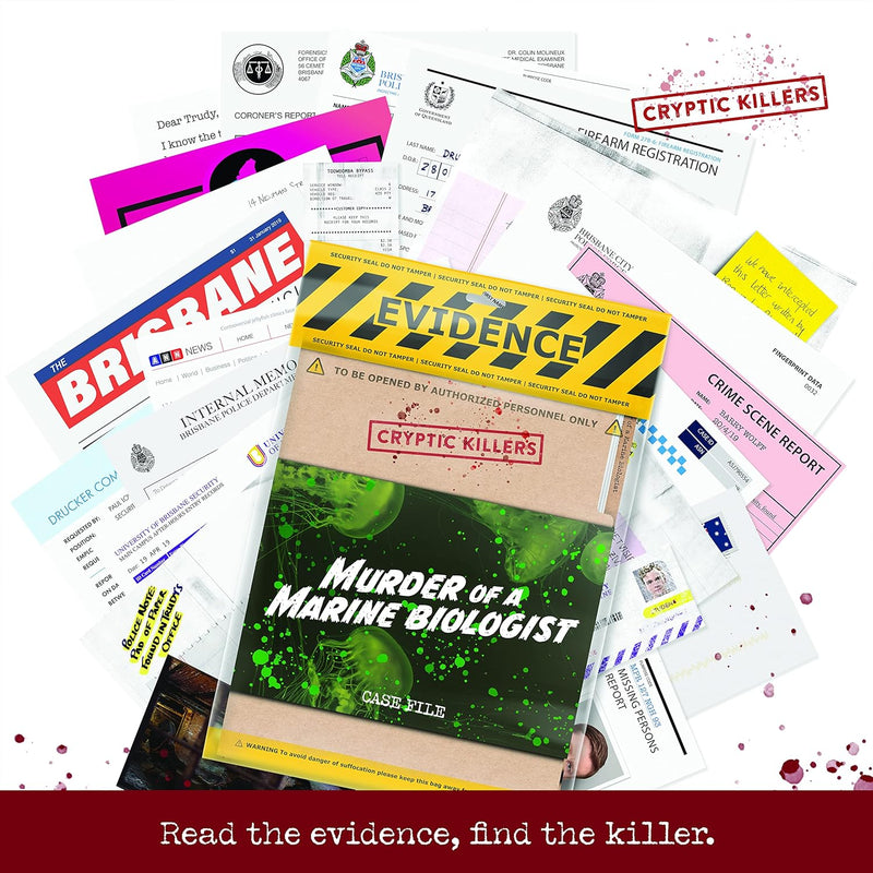 PG Cryptic Killers: Murder Of A Marine Biologist