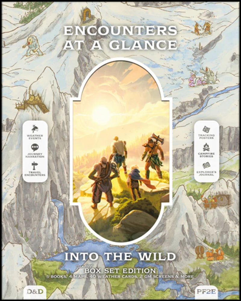 RPG Encounters at a Glance: Into the Wild Box Set
