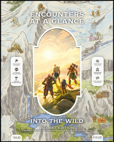 RPG Encounters at a Glance: Into the Wild Box Set