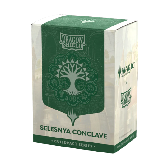 Dragon Shield Sleeves: Dual Matte MTG Guidpact - Selsesnya Conclave