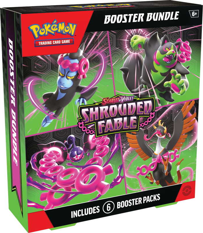 Pokémon Scarlet Violet Shrouded Fable Booster Bundle