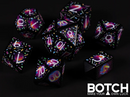 Botch Dice 7-Die RPG Set - Synth Nights