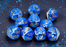 Chessex  10d10 Brush Wavebreak/Gold