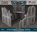 Battlefield in a Box Gothic Sector Castograd Hab Block Big Ruins