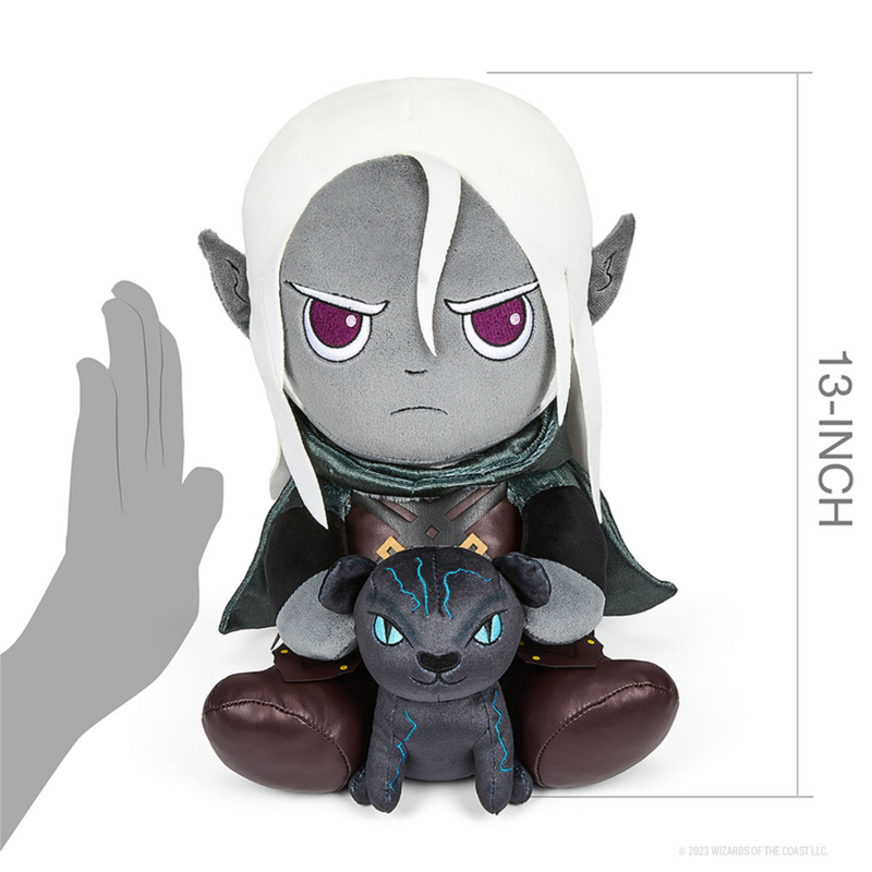 Kidrobot Plush - Dungeons and Dragons Drizzt and Guenhyvar