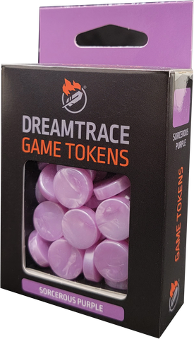 Dreamtrace Gaming Tokens: Sorcerous Purple
