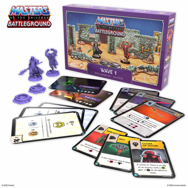 Masters Of The Universe Battleground: Wave 1 Evil Warriors Faction